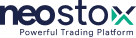 Neostox paper trading platform Logo at Footer